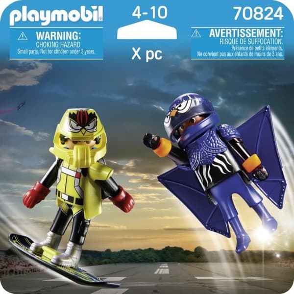 PLAYMOBIL - 70824 - Playmobil Duo - Air Stuntshow - Barn - Från 4 år - Blandade material - Flerfärgad