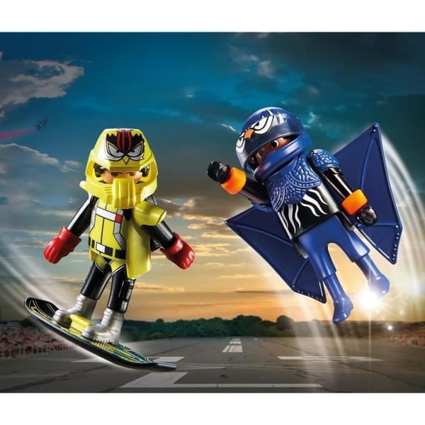 PLAYMOBIL - 70824 - Playmobil Duo - Air Stuntshow - Barn - Från 4 år - Blandade material - Flerfärgad