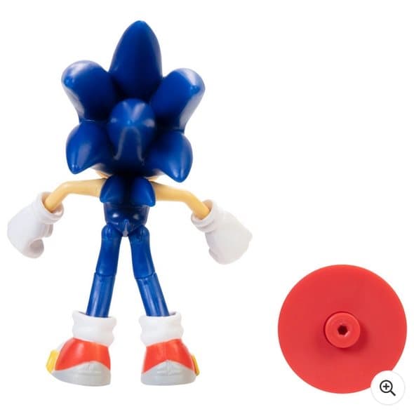 S0nic The Hedgehog 10cm Modern S0nic with Star Spring