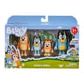 Miniatyrbild 1 av 2: Bluey-familjen, 4 pack Figurer