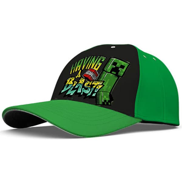 Keps Cap Kepsar 177178 Hat MINECFRAFT 52/54cm Grön VÄLJ 2.54cm