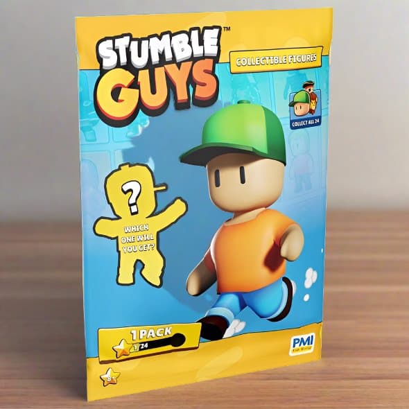 Stumble Guys 5cm Collectible Figures Surprise  Bag 1 Supplied