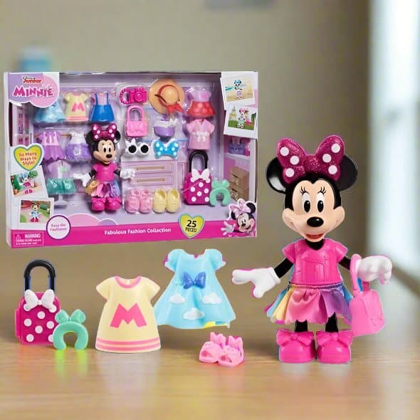 Minnie's Fabulous Fashion Collection with 21 Pieces