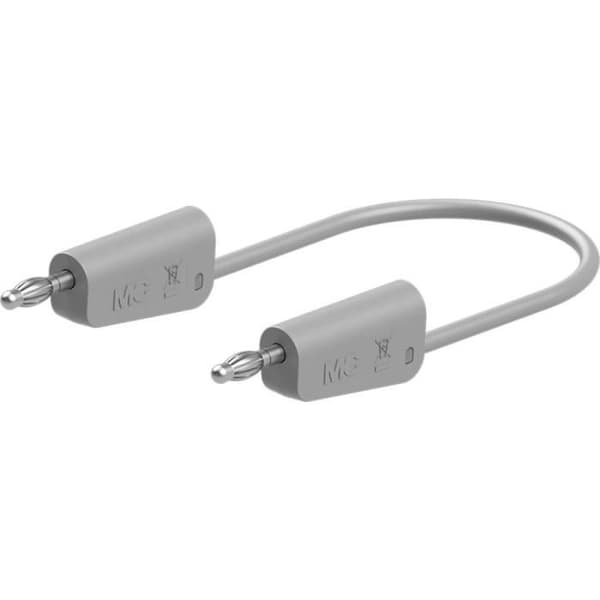 Testledning - Stäubli - LK-4N-F10 - 25 cm - grå