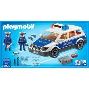 PLAYMOBIL 6920 Polisbil med Ljus och Siren, City Action, poliser, Från 5 år