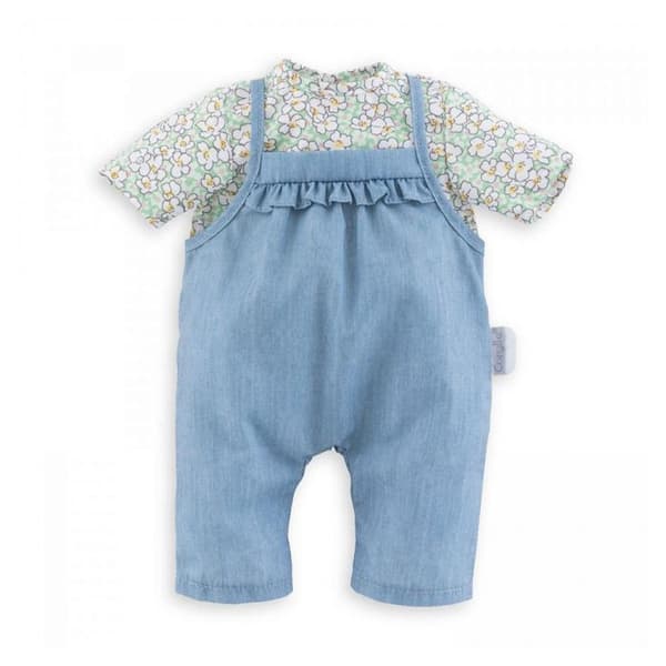 Corolle - Mon Grand Poupon - Babypop Overall &amp; Blus 36 cm - Unisex - Barn - Blå