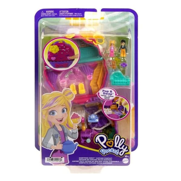 Polly Pocket - Cupcake Box - Mini-Universum - 4 år och +