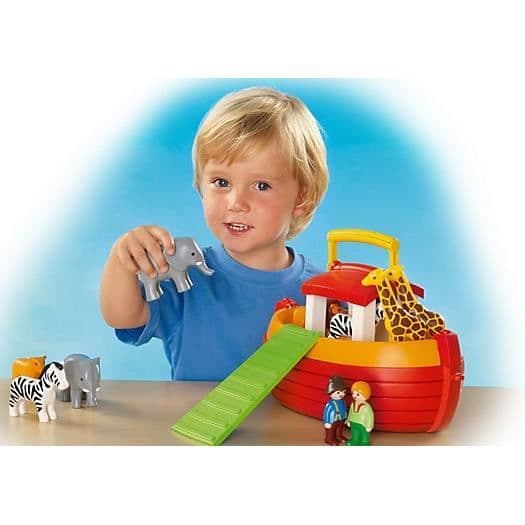 PLAYMOBIL - 6765 - Transportabel Noaks ark - Gul - Plast - Barn - Blandat