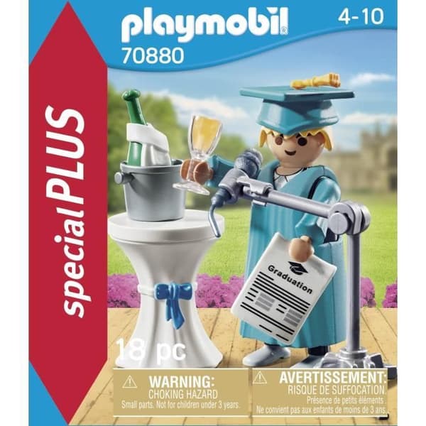 PLAYMOBIL - 70880 - Graduate - Special Plus-karaktär med tillbehör för nya berättelser