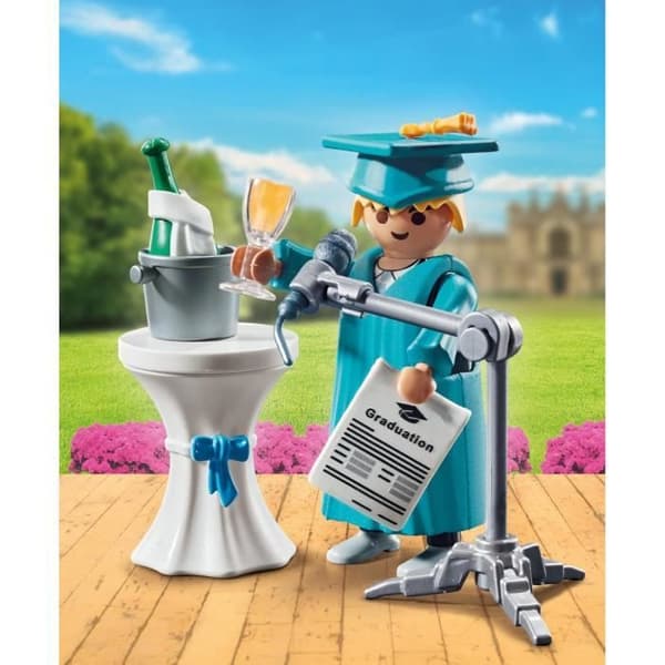 PLAYMOBIL - 70880 - Graduate - Special Plus-karaktär med tillbehör för nya berättelser