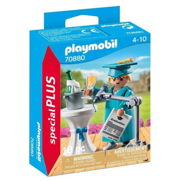 PLAYMOBIL - 70880 - Graduate - Special Plus-karaktär med tillbehör för nya berättelser