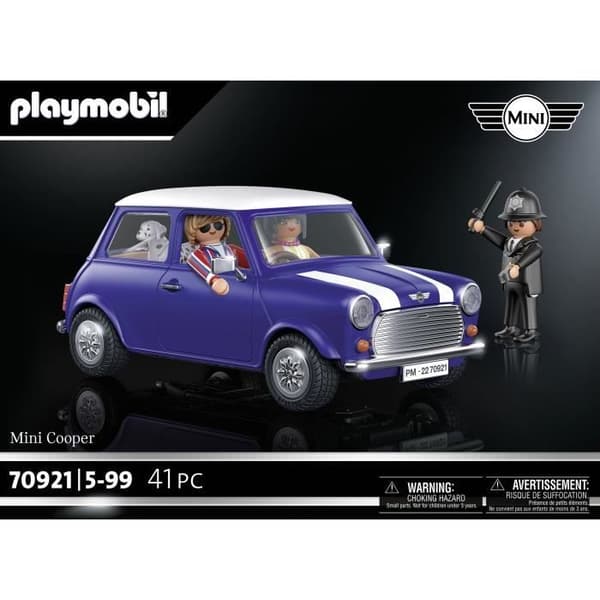 PLAYMOBIL 70921 Mini Cooper, Klassiska bilar, Vuxen, Samlarbil