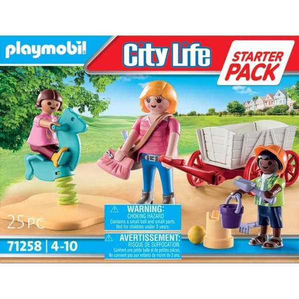 PLAYMOBIL - 71258 - Dollhouse The Traditional House - Startpaket - Nanny with Children
