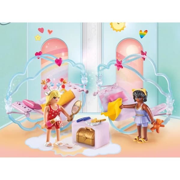 PLAYMOBIL Princess Magic - Prinsessrum med 2 gungande sängar - Från 4 år