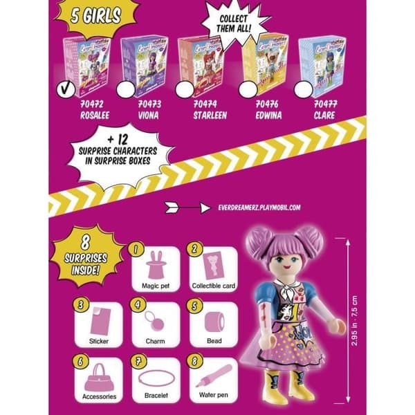 PLAYMOBIL 70472 - Everdreamerz - Rosalee "The World of Comics"