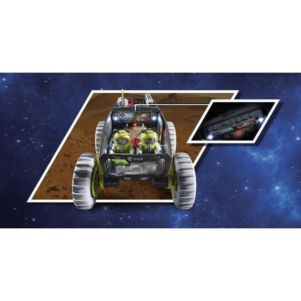 PLAYMOBIL - 70888 - Rymd - Rymdmobil enhet med astronauter och skyttel