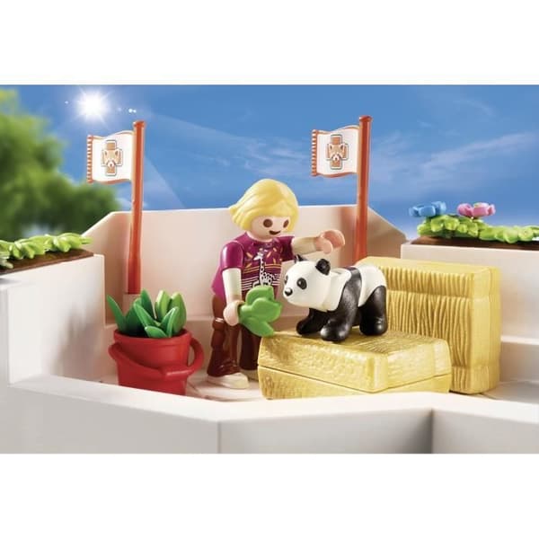PLAYMOBIL - 70900 - Animal Park Care Center - Blå - Blandat - 4 år och uppåt - 122 stycken