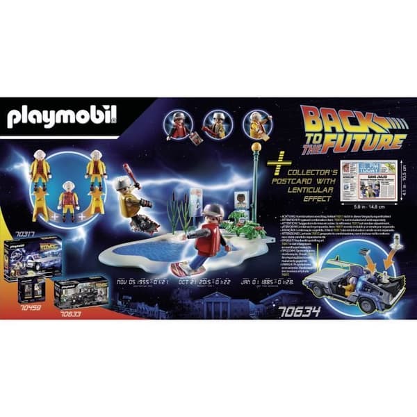 PLAYMOBIL - 70634 - Tillbaka till framtiden - Hoverboard Race - Barn - Blå