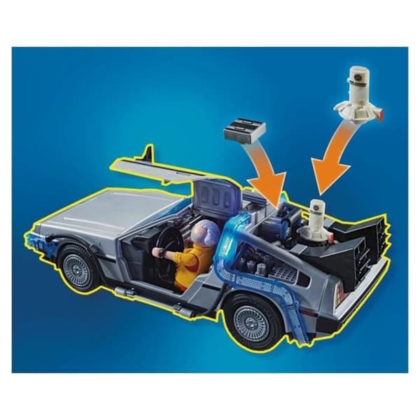 PLAYMOBIL - 70634 - Tillbaka till framtiden - Hoverboard Race - Barn - Blå