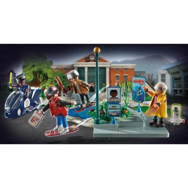 PLAYMOBIL - 70634 - Tillbaka till framtiden - Hoverboard Race - Barn - Blå