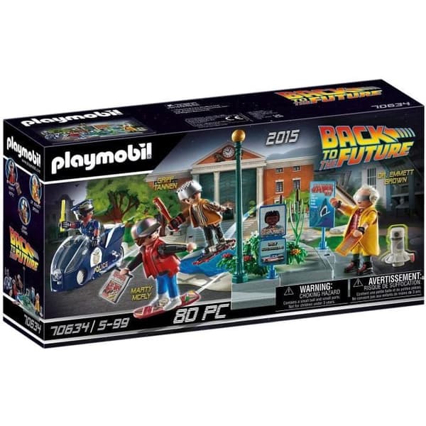 PLAYMOBIL - 70634 - Tillbaka till framtiden - Hoverboard Race - Barn - Blå