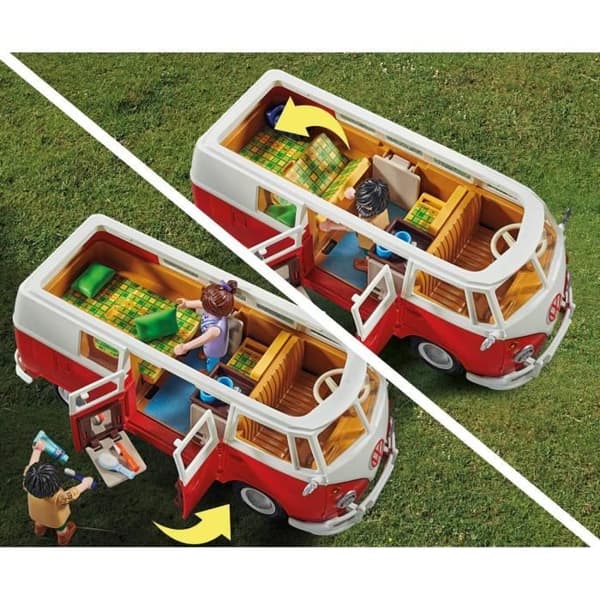 PLAYMOBIL 70176 Volkswagen T1 Combi, Klassiska bilar, Vuxen, Samlarbil