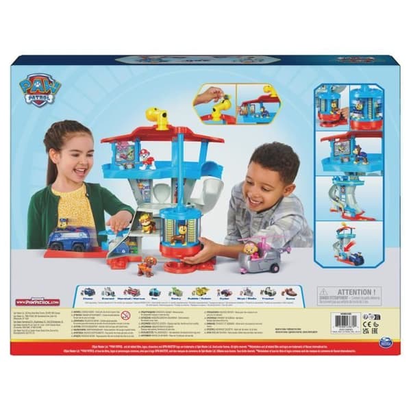 Paw Patrol Control Tower - 1 fordon och 2 figurer - Från 3 år