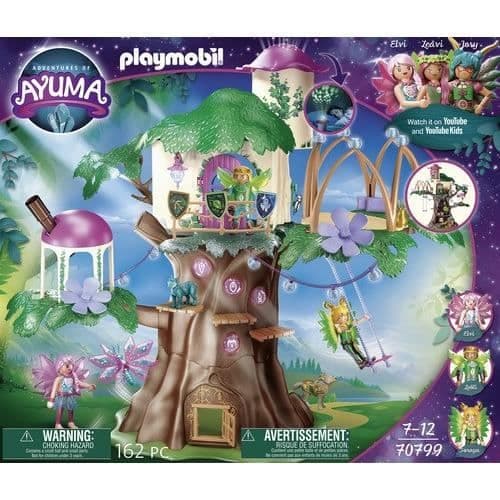 PLAYMOBIL - 70799 - AYUMA - Magic Fairy Tree - 162 delar - Blandat
