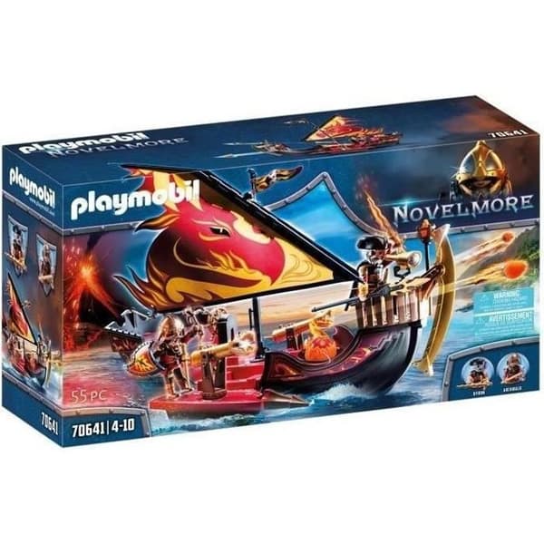 PLAYMOBIL 70641 Novelmore Burnham Raiders Battleship