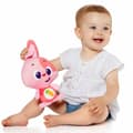 Miniatyrbillede 5 af 6: Bamse med Lyd Moltó Gusy luz Baby Bunny Pink 7,5 cm