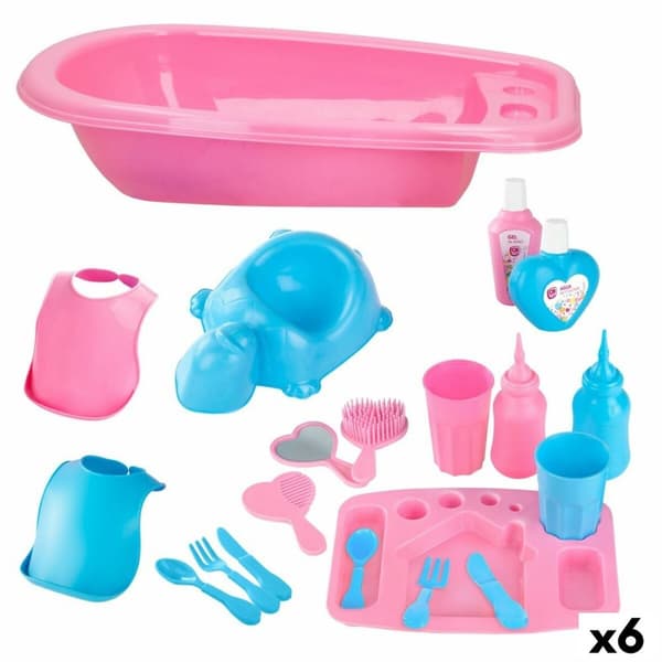 Nuketarvikkeet Colorbaby Vauvanukke 20 Kappaletta 39 x 9,5 x 21,5 cm 6 osaa