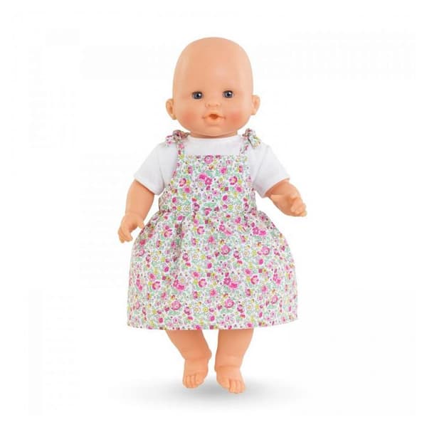 Blomsterträdgårdsklänning för 36cm Baby Doll - Corolle