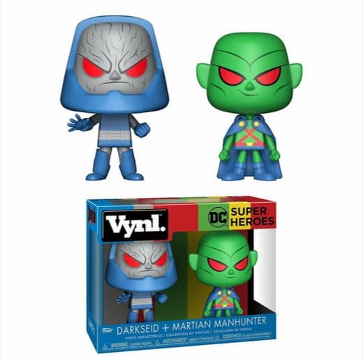 Funko Pop DC Super Heroes Darkseid & Martian Manhunter Vinyl 2 Figure Pack