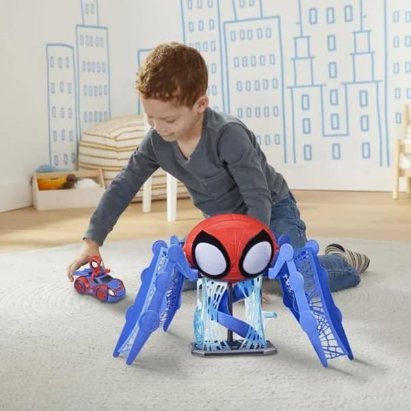 Spidey Headquarters med ljud och ljus - Spidey and His Amazing Friends - Spidey och fordon - från 3 år - Marvel