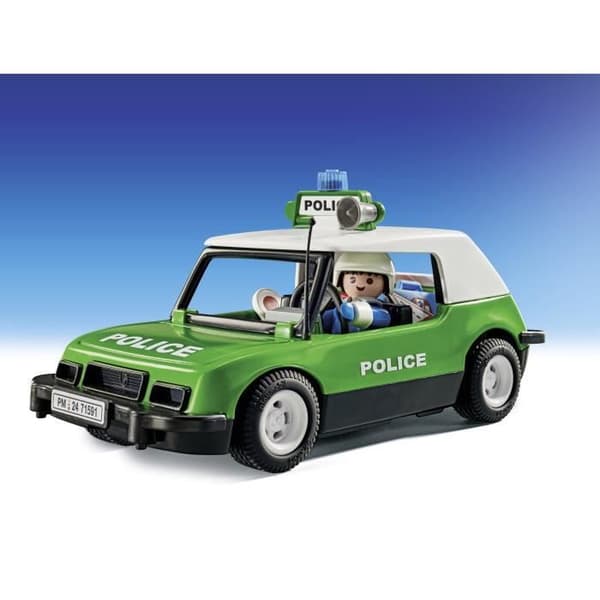 PLAYMOBIL 71591 Samlarpolisbil, speciell jubileumsutgåva Playmobil, Klassiska bilar, Vuxen, Samlarbil