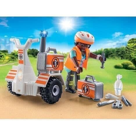 PLAYMOBIL 70052 - City Life The Rescuers - Rescuer och Segway