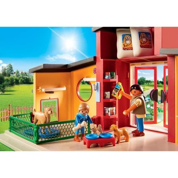 PLAYMOBIL 9275 - Stadsliv - Djurpensionat - 154 stycken - Blandat - Från 4 år