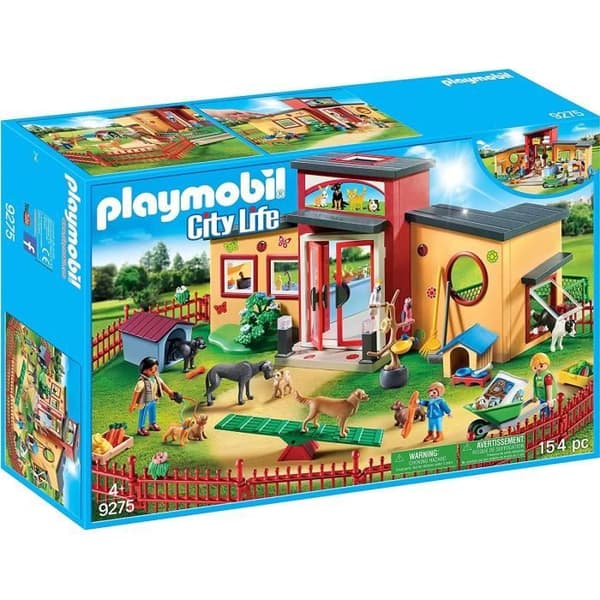 PLAYMOBIL 9275 - Stadsliv - Djurpensionat - 154 stycken - Blandat - Från 4 år