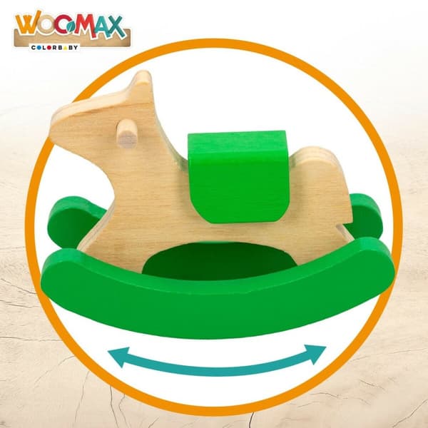 Doll's house bedroom Woomax (6 antal)