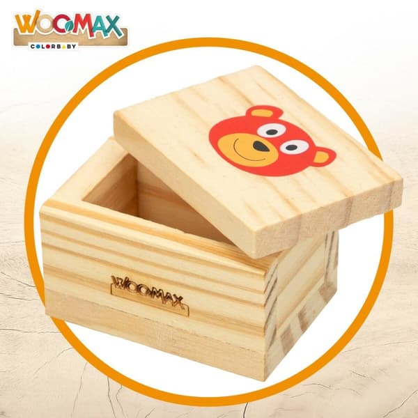 Doll's house bedroom Woomax (6 antal)