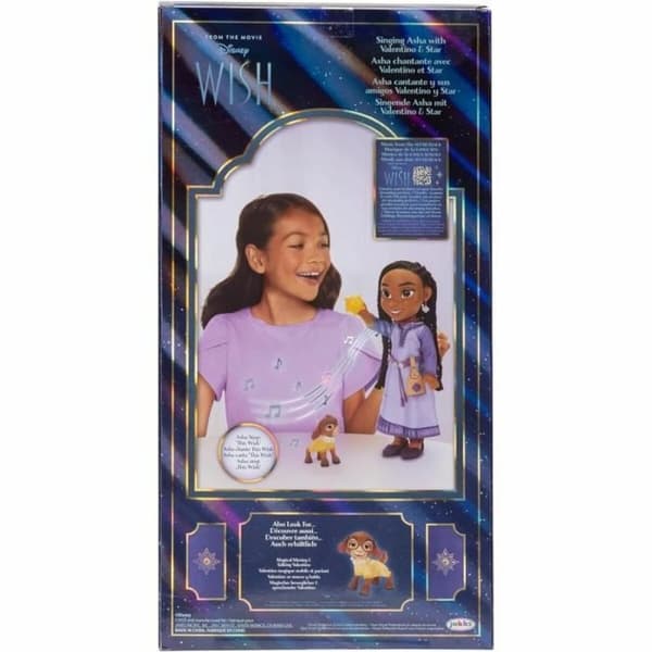 Baby dukke Jakks Pacific Wish singing Asha Valentino & Star