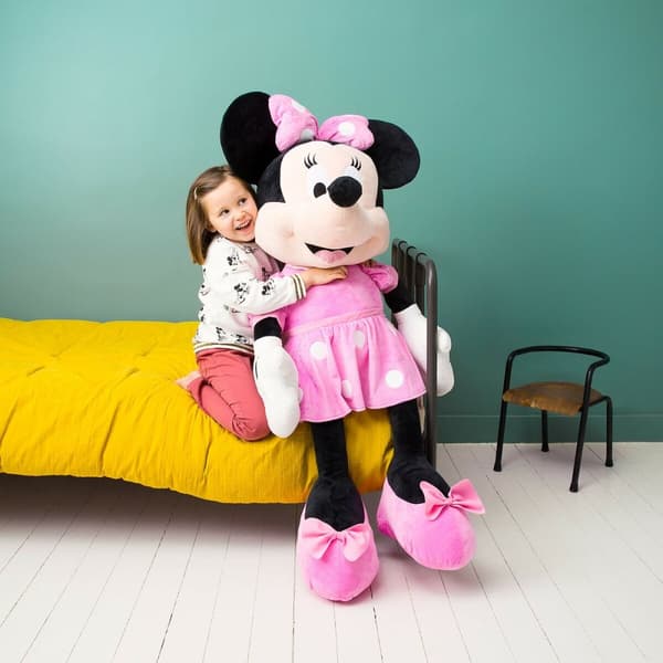 Pehmolelu Minnie Mouse Pinkki 120 cm