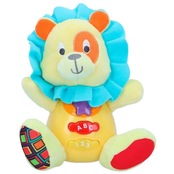 Bamse med Lyd Winfun Løve 15 x 15 x 9 cm (6 enheder)