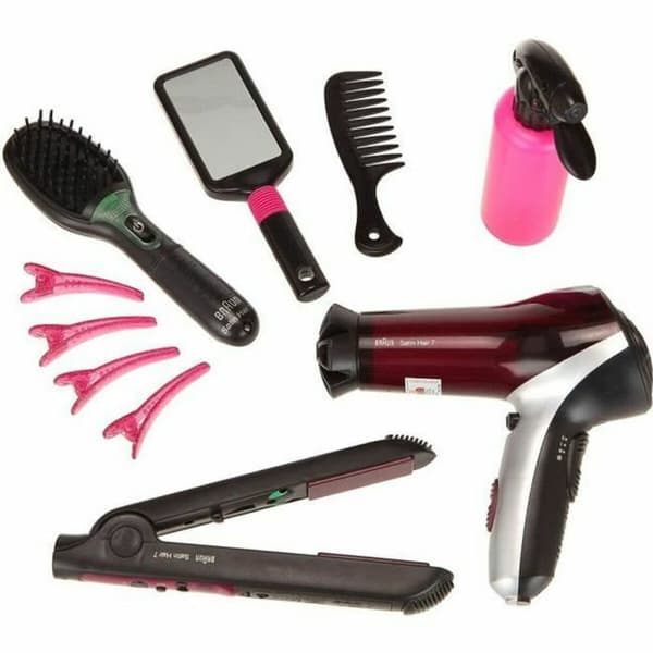 Tilbehør Klein set Braun Satin Hair 7