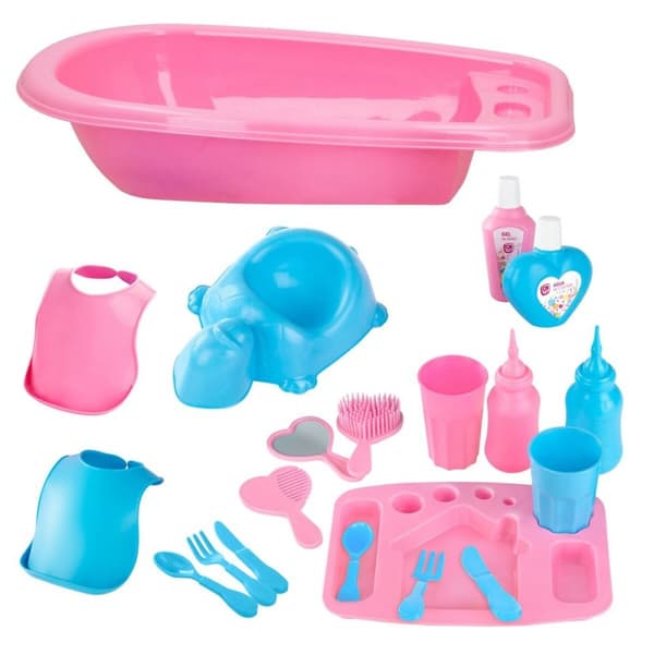 Nuketarvikkeet Colorbaby Vauvanukke 20 Kappaletta 39 x 9,5 x 21,5 cm 6 osaa