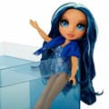 Pikkukuva 4 / 6: Vauvanukke Rainbow High Swim & Style Doll - Skyler (Blue)