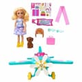 Miniatyrbild 3 av 4: Docka Barbie CHELSEA ET SON AVION