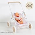 Pikkukuva 4 / 9: Nuken tuoli Colorbaby Safari 40 x 57 x 49 cm 4 osaa Convertible