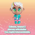 Miniatyrbillede 9 af 11: Baby Dukke Famosa Mini Trotties Emoji Eyes 12 cm Artikuleret
