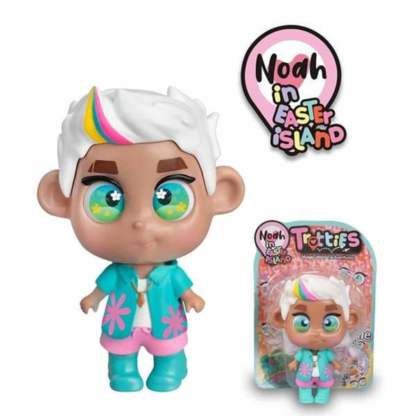 Baby Dukke Famosa Mini Trotties Emoji Eyes 12 cm Artikuleret